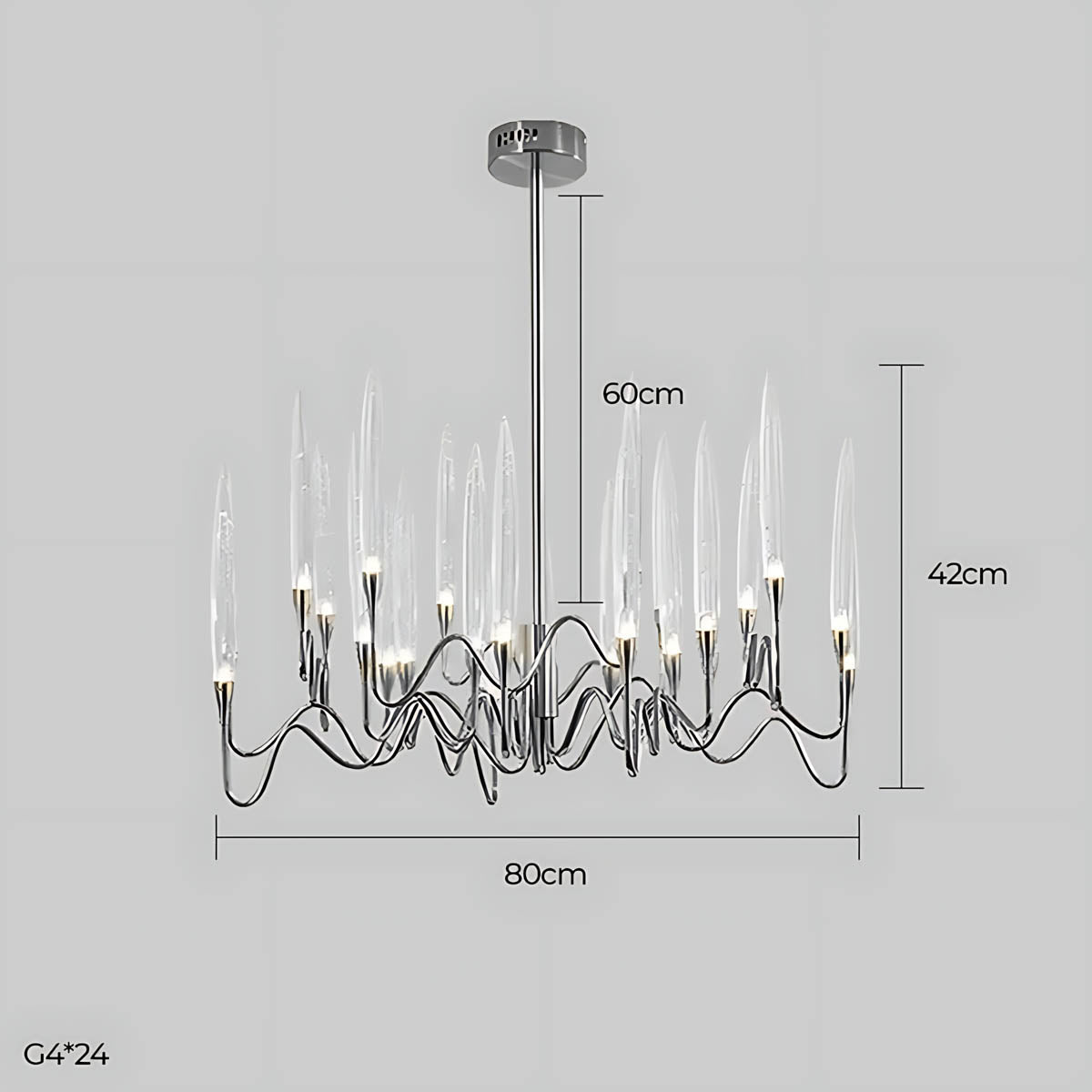 Hollis Span Crystal Chandelier — gallery image 26