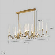 Hollis Span Crystal Chandelier — gallery image 29