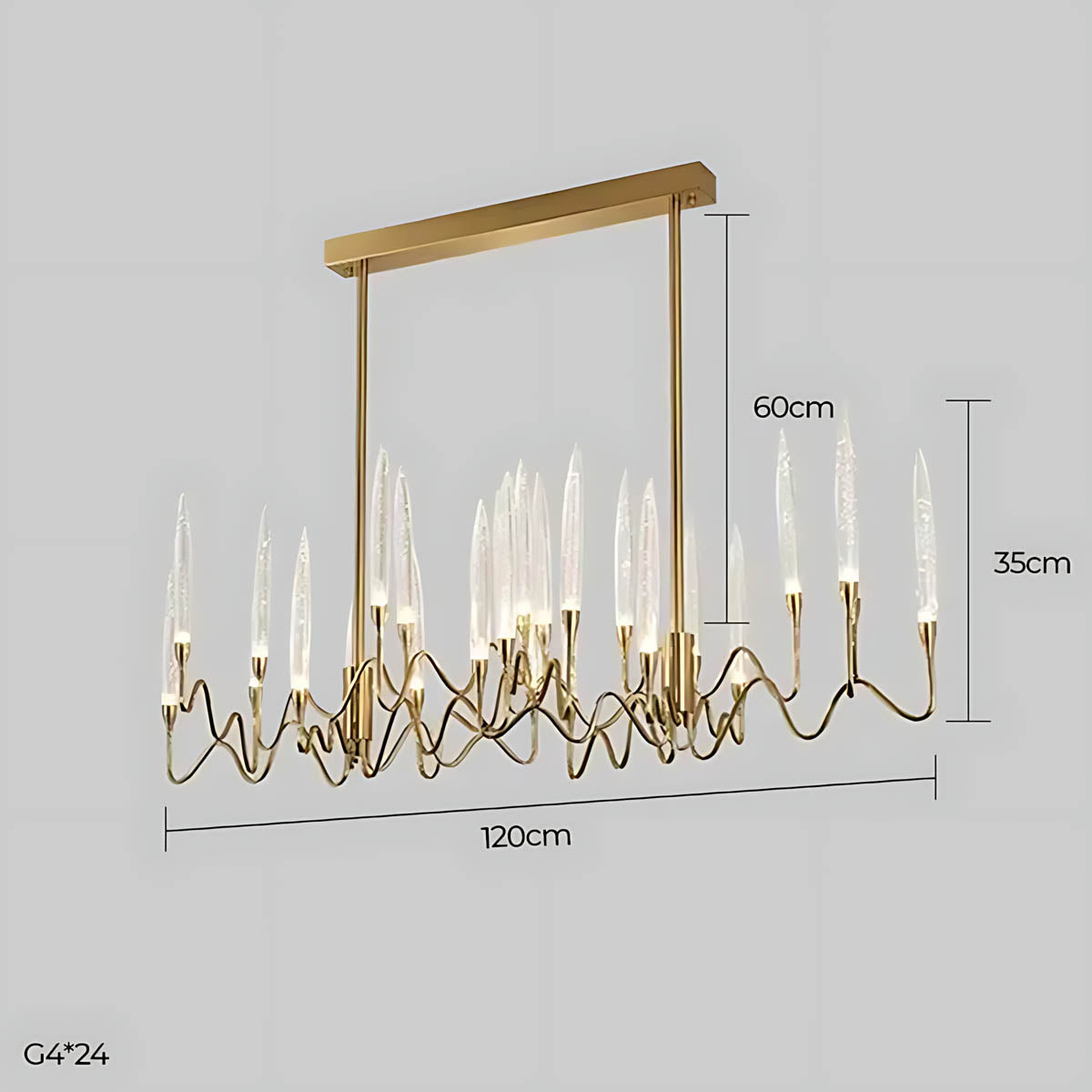 Hollis Span Crystal Chandelier — gallery image 29