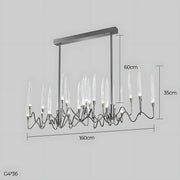 Hollis Span Crystal Chandelier — gallery image 32