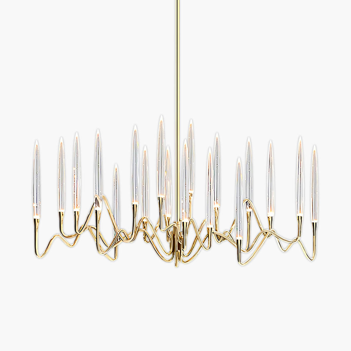 Hollis Span Crystal Chandelier — gallery image 1