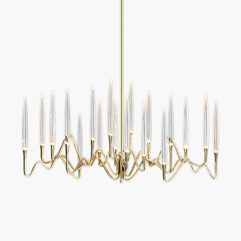 Hollis Span Crystal Chandelier — gallery image 1