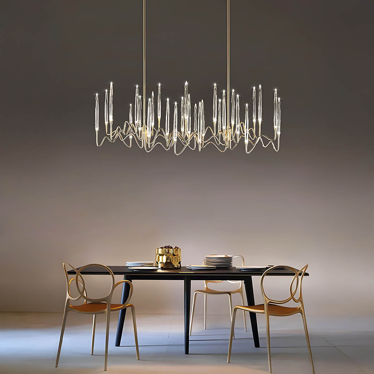 Hollis Span Crystal Chandelier — gallery image 8