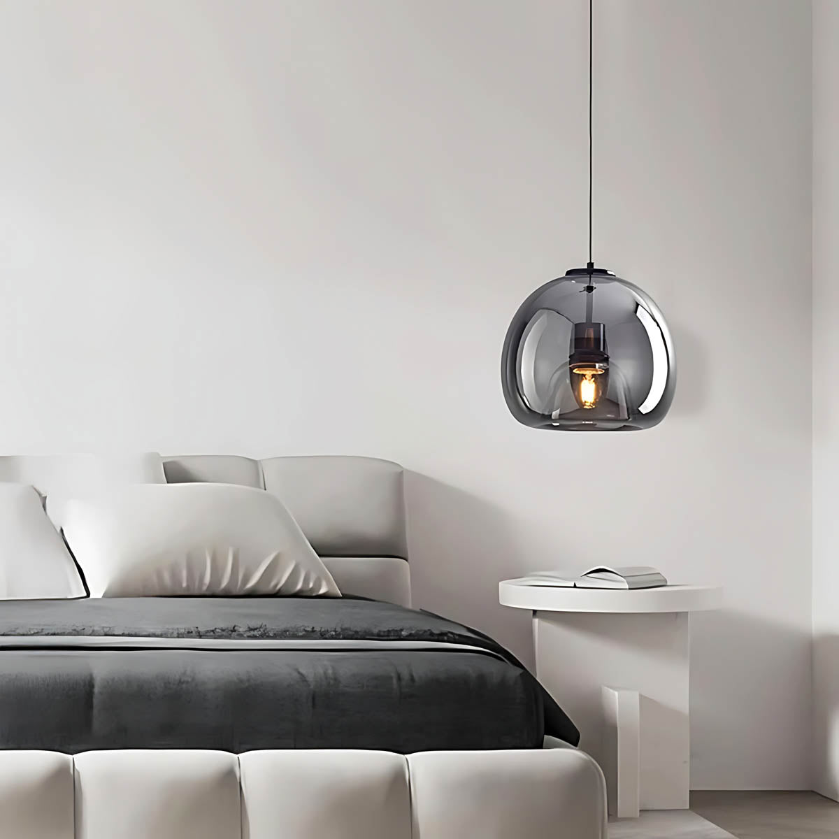 Rowan Span Glass Linear Chandelier — gallery image 6