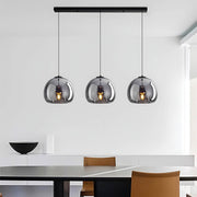 Rowan Span Glass Linear Chandelier — gallery image 8