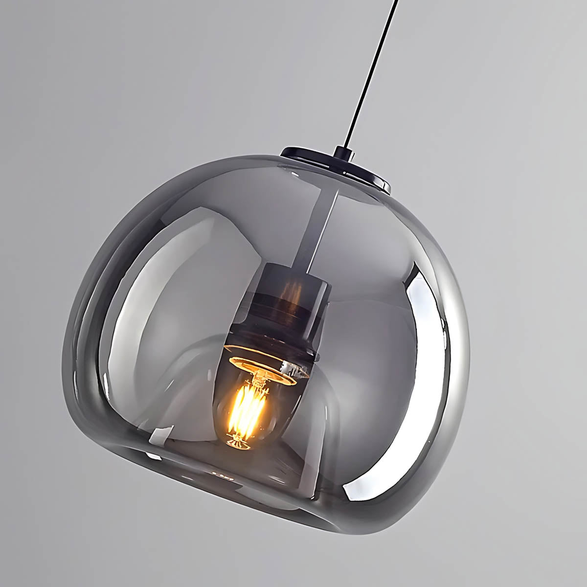 Rowan Span Glass Linear Chandelier — gallery image 16