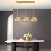 Rowan Span Glass Linear Chandelier — gallery image 5