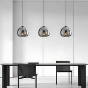 Rowan Span Glass Linear Chandelier — gallery image 12
