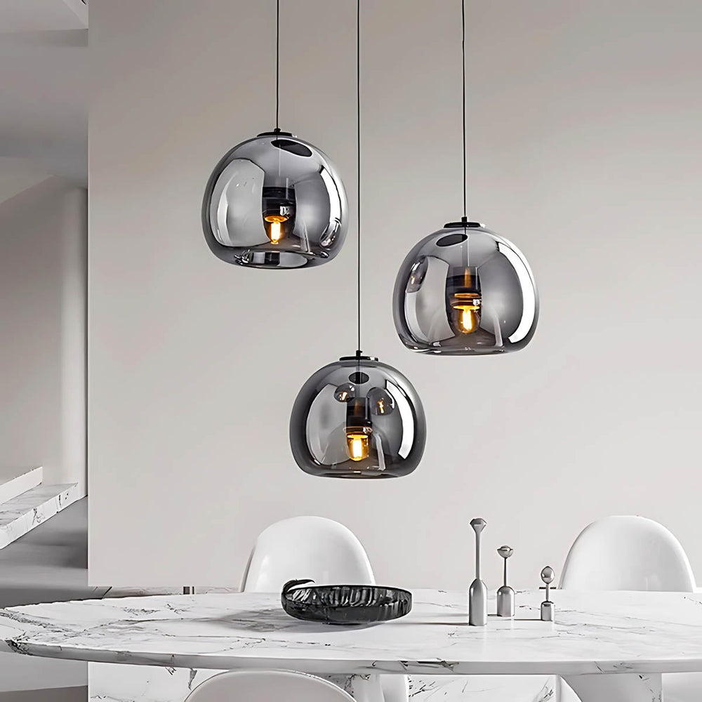 Rowan Span Glass Linear Chandelier — gallery image 4