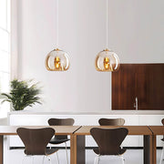 Rowan Span Glass Linear Chandelier — gallery image 9