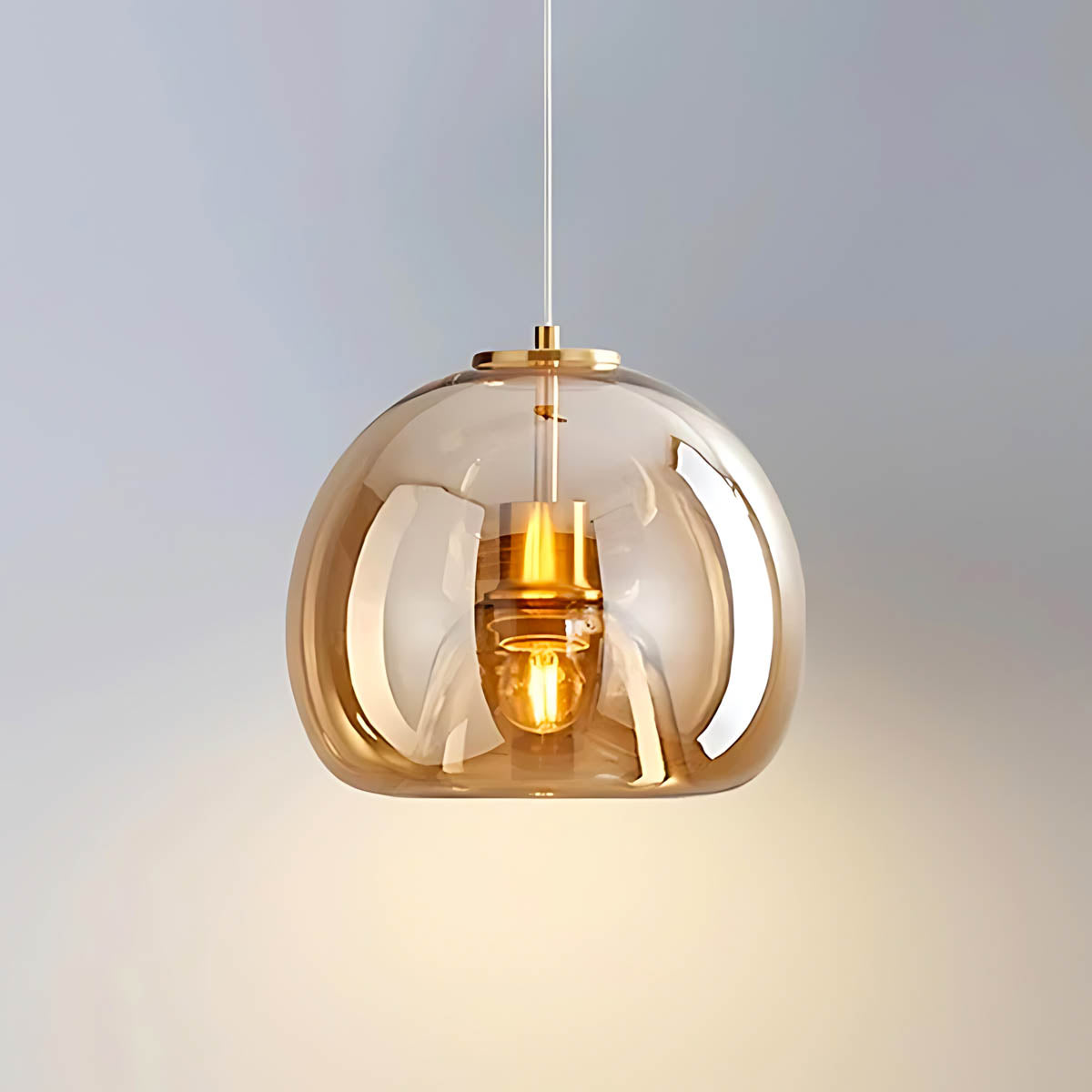 Rowan Span Glass Linear Chandelier — gallery image 15