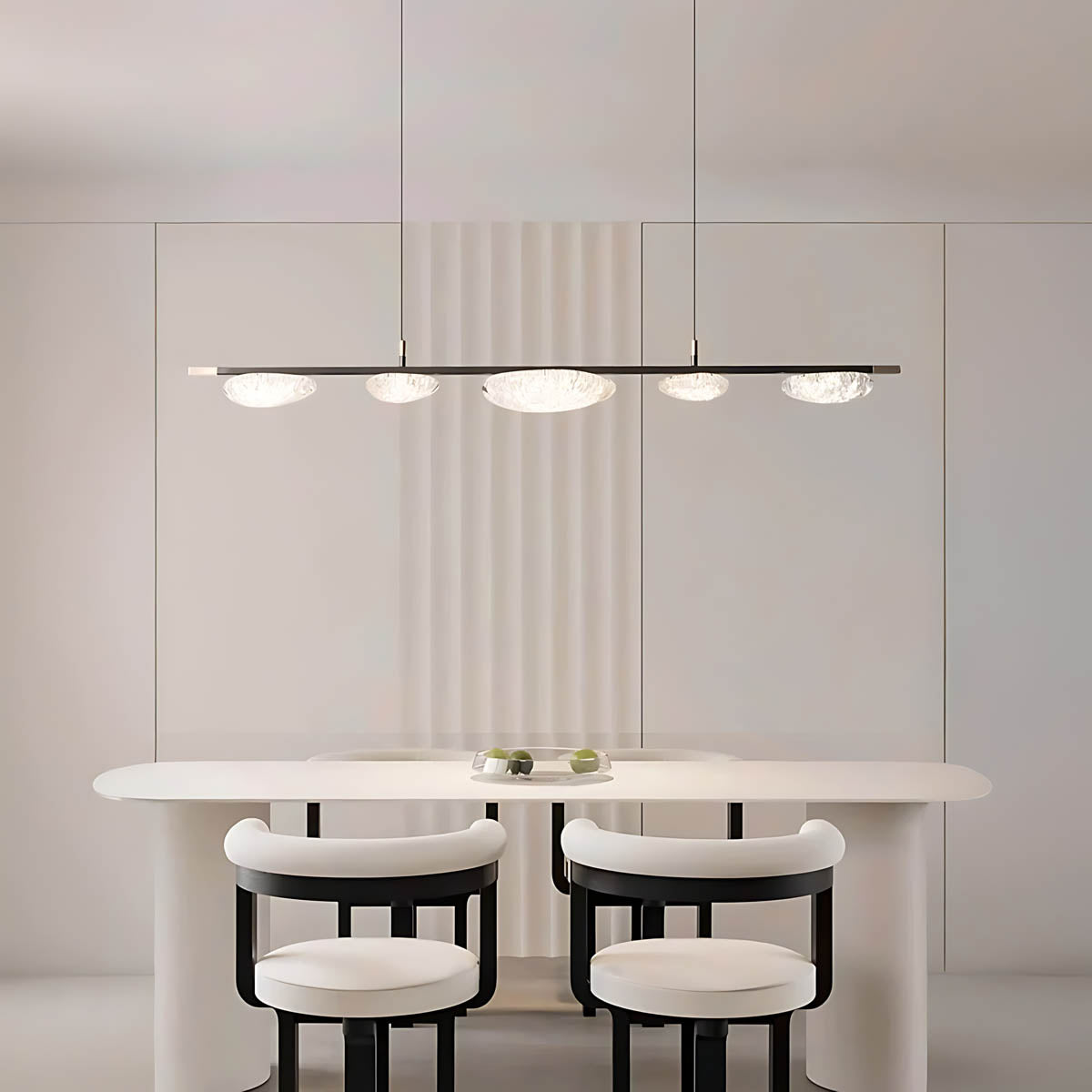 Hawthorn Span Acrylic Linear Chandelier — gallery image 11