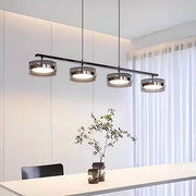 Wren Span Glass Linear Chandelier — gallery image 6