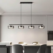 Wren Span Glass Linear Chandelier — gallery image 5