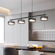 Wren Span Glass Linear Chandelier — gallery image 8