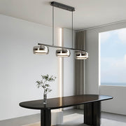 Wren Span Glass Linear Chandelier — gallery image 13