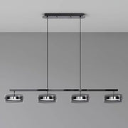 Wren Span Glass Linear Chandelier — gallery image 26