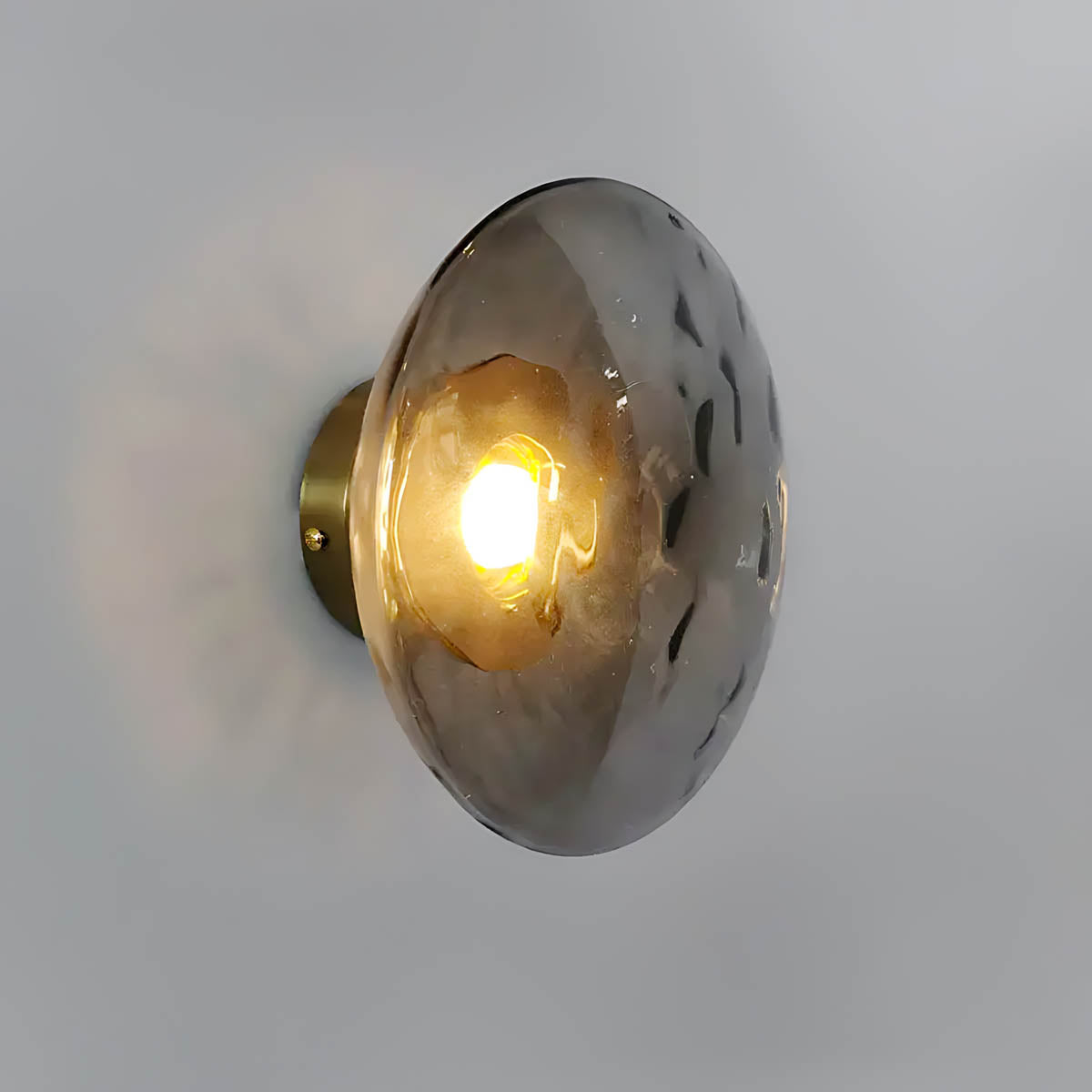 Sorrel Span Glass Wall Sconce — gallery image 3