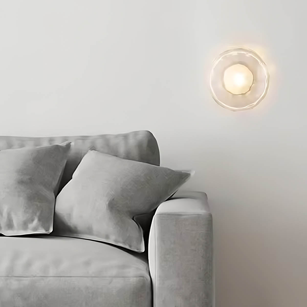 Sorrel Span Glass Wall Sconce — gallery image 11