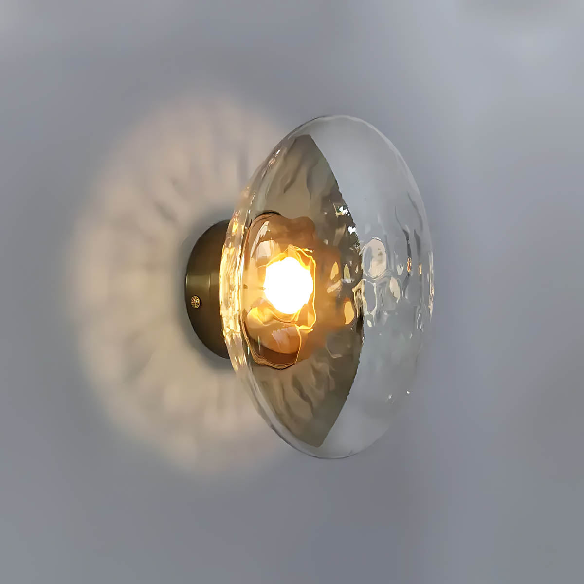 Sorrel Span Glass Wall Sconce — gallery image 5