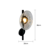 Sorrel Span Glass Wall Sconce — gallery image 18