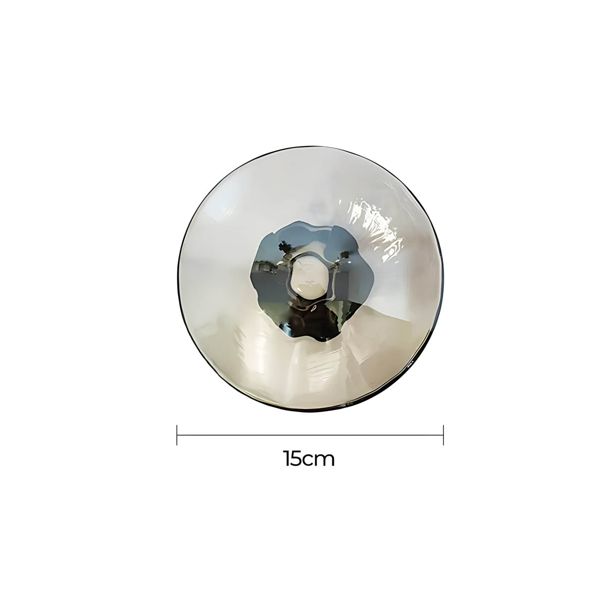 Sorrel Span Glass Wall Sconce — gallery image 20