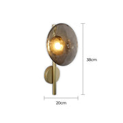 Sorrel Span Glass Wall Sconce — gallery image 23