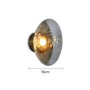 Sorrel Span Glass Wall Sconce — gallery image 24