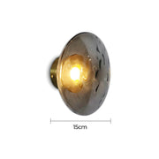 Sorrel Span Glass Wall Sconce — gallery image 26