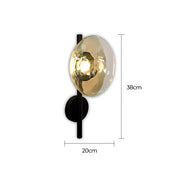 Sorrel Span Glass Wall Sconce — gallery image 27