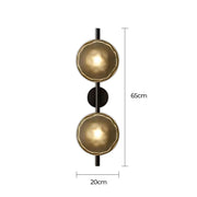 Sorrel Span Glass Wall Sconce — gallery image 29