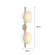 Sorrel Span Glass Wall Sconce — gallery image 30