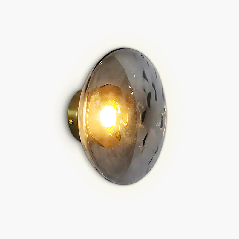 Sorrel Span Glass Wall Sconce — gallery image 1