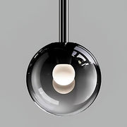 Reed Span Glass Linear Chandelier — gallery image 13