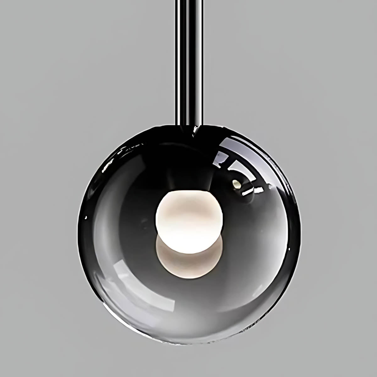 Reed Span Glass Linear Chandelier — gallery image 13