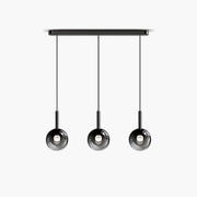 Reed Span Glass Linear Chandelier — gallery image 1