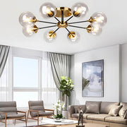 Fenwick Span Glass Chandelier — gallery image 7