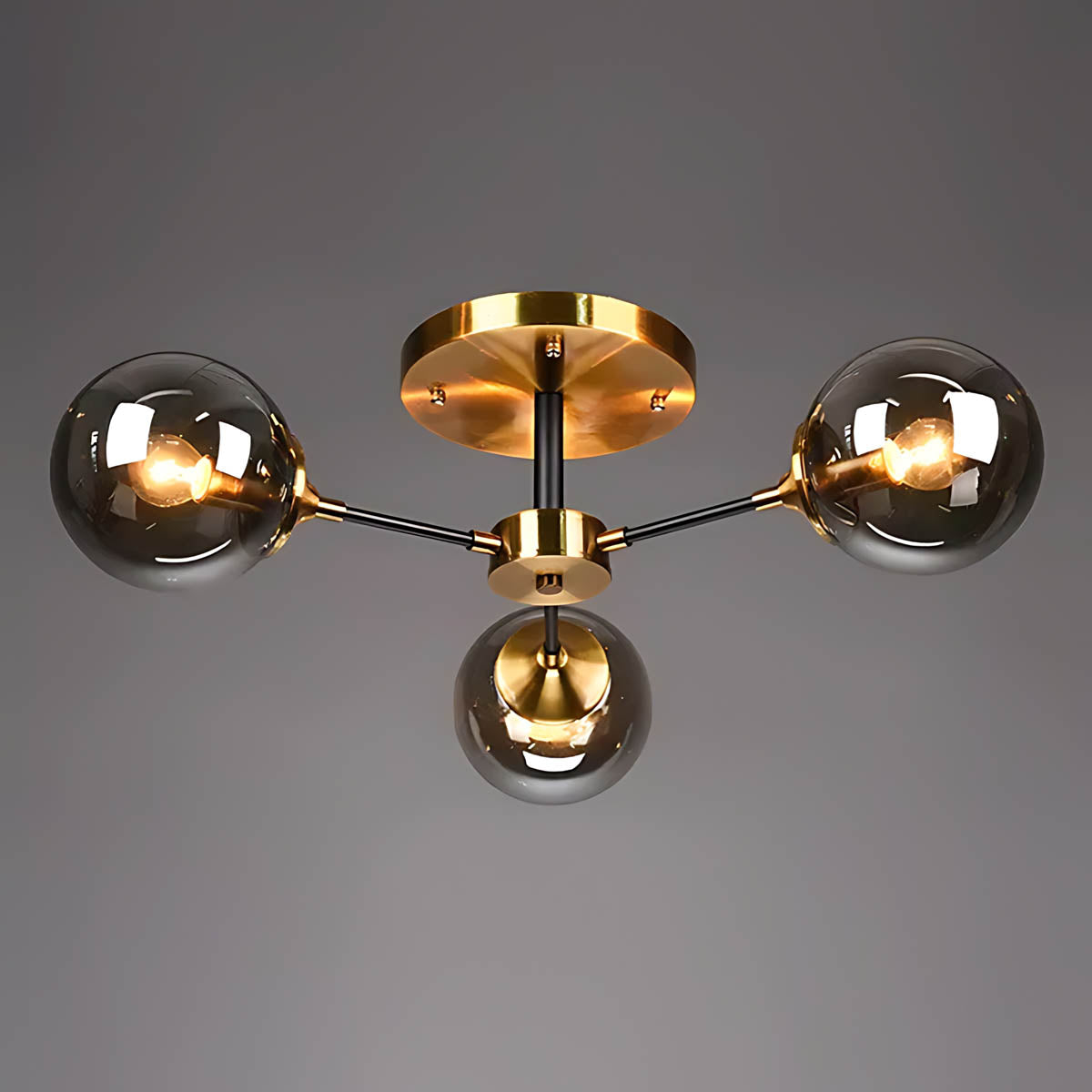 Fenwick Span Glass Chandelier — gallery image 12