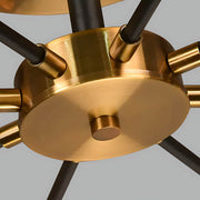Fenwick Span Glass Chandelier — gallery image 21