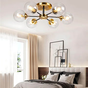 Fenwick Span Glass Chandelier — gallery image 9