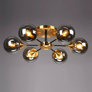 Fenwick Span Glass Chandelier — gallery image 15