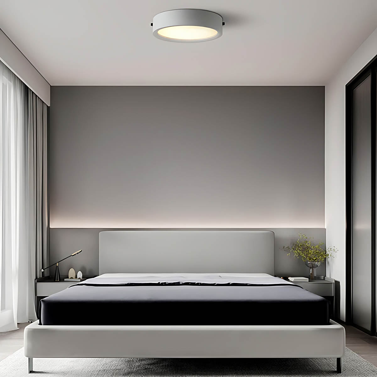 Brier Span Acrylic Ceiling Light — gallery image 4