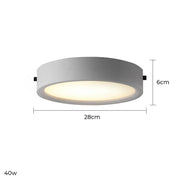 Brier Span Acrylic Ceiling Light — gallery image 13