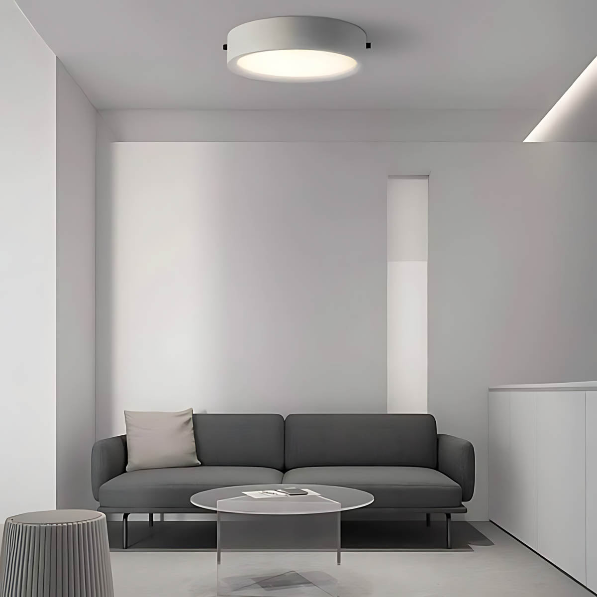 Brier Span Acrylic Ceiling Light — gallery image 9