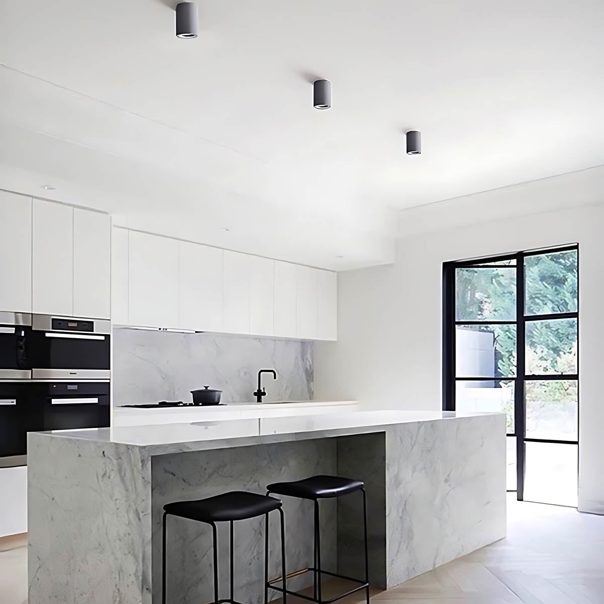 Sequoia Span Iron Ceiling Light — gallery image 5