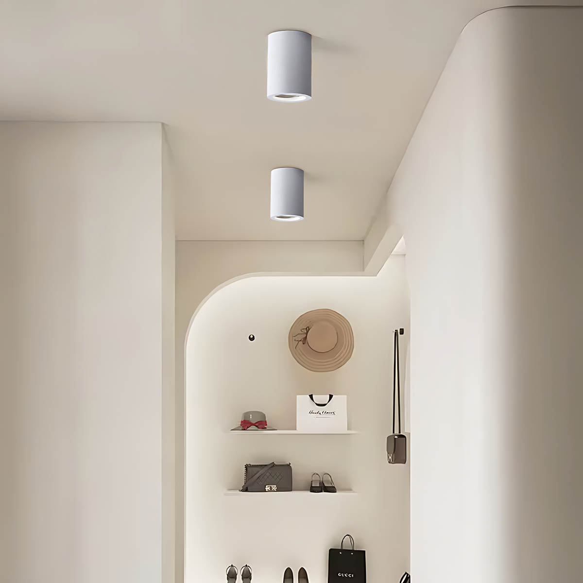Sequoia Span Iron Ceiling Light — gallery image 2