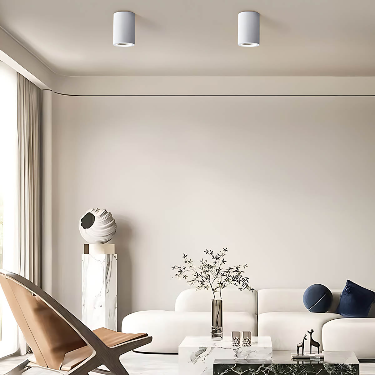 Sequoia Span Iron Ceiling Light — gallery image 6