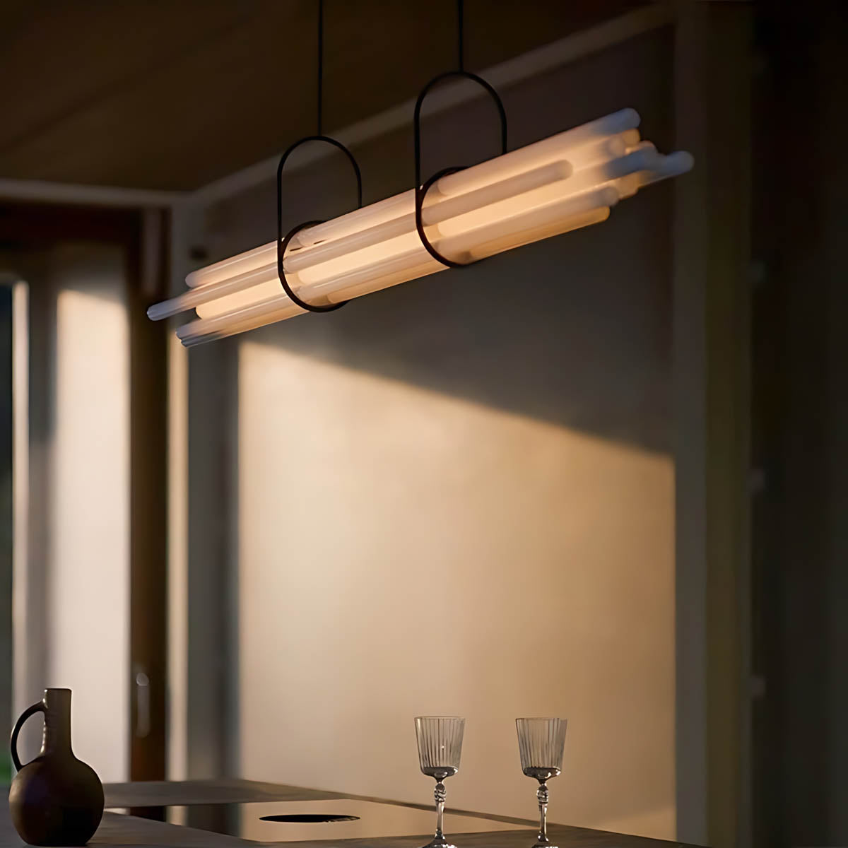 Clover Span Aluminum Linear Ceiling Light — gallery image 4