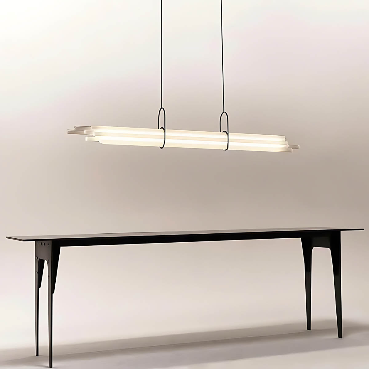 Clover Span Aluminum Linear Ceiling Light — gallery image 8