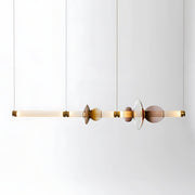 Hazel Span Glass Pebble Chandelier — gallery image 36